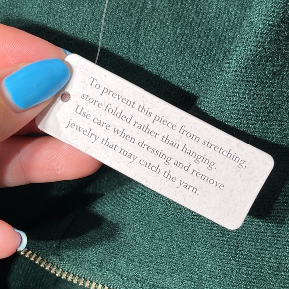 NWT Soft Surroundings Brooklyn Zip Sweater - Picture 6 of 8